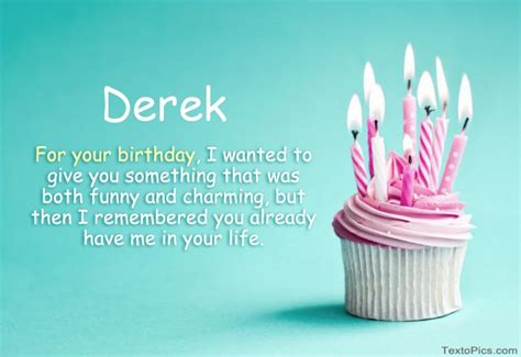Happy Birthday Derek Pictures Congratulations