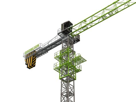 L125 8 Zoomlion Tower Crane Max Height 30m Maximum Lifting Capacity