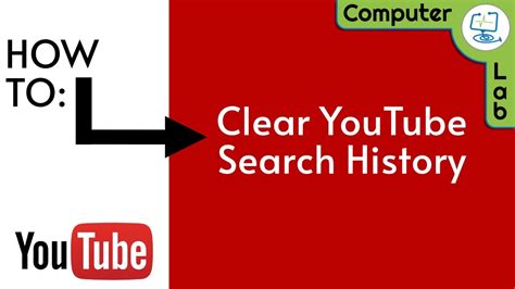How To Clear Your Youtube Search History Youtube