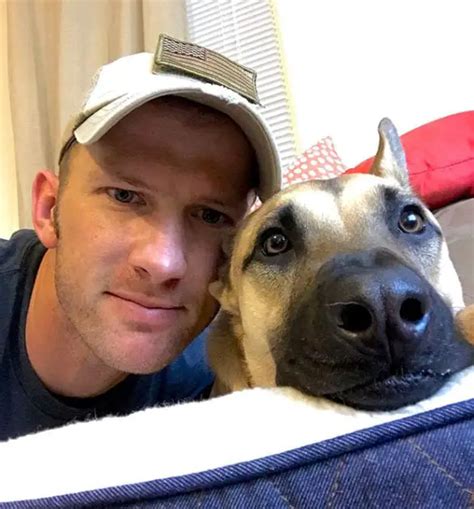 Rescue Dog Was Petrified Of Men Until This Hunky Firefighter Stole Her