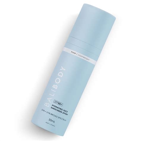 Bali Body Hydrating Face Sunscreen Spf50 50ml Sephora Uk