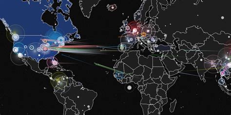 This Map Lets You Watch Ddos Attacks In Real Time The Daily Dot