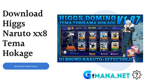 Link Download Higgs Domino V1 87 X8 Speeder Naruto Xx8 Tema Hokage 123 Versi Dj Musik Tiktok