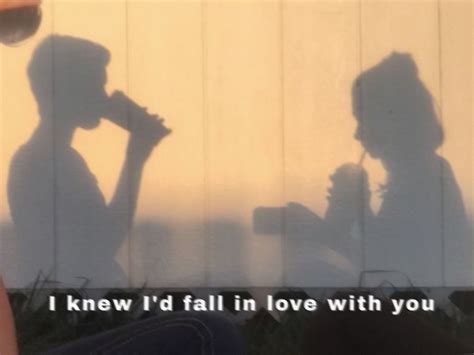 I knew I'd fall in love with you | Quote aesthetic, Quotes, Love quotes
