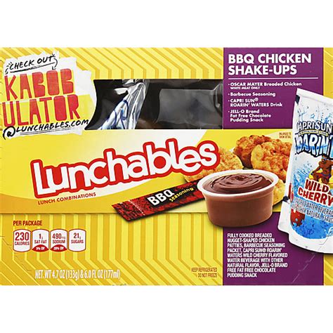 Lunchables Lunch Combinations 1 Ea Lunchables And Lunch Packs