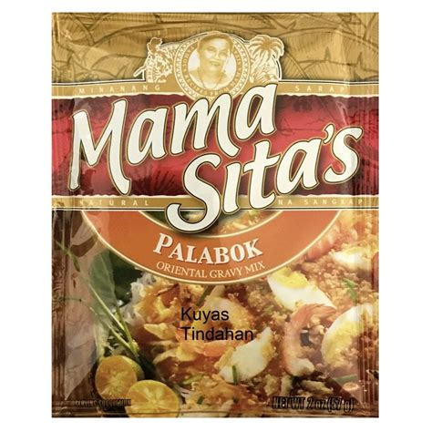 Mama Sitas Palabok Mix 57g Max 6 Per Order Grocery From Kuyas