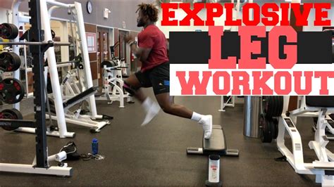 Explosive Leg Workout Mass Training For Men And Women Youtube
