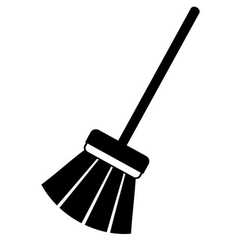 Black Broom Vector Png Image Png Mart