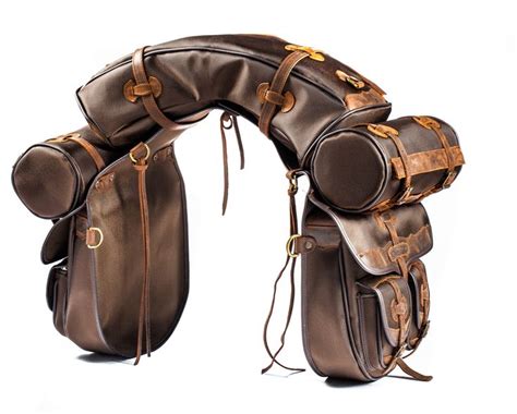 Saddlebag Set With Two Small Pockets Saddle Bags Horse Saddle Bags