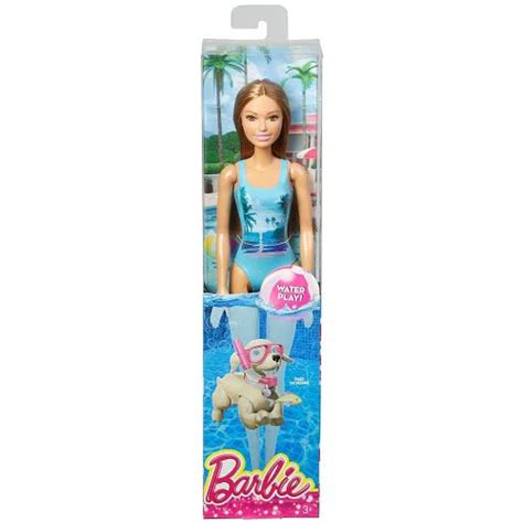 Mattel Barbie Beach Water Play Summer Doll Dwj99 Dgt81 Toys Shop Gr