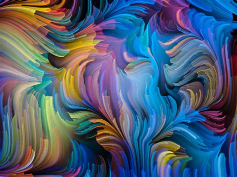 Colorful Brush Art Wallpaper Hd Artist 4k Wallpapers Images And