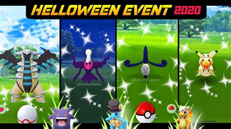 Halloween Event In Pokemon Go 2020 New Event In Pokemon Go New Shiny In Halloween Event