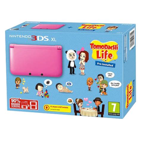 Nintendo 3ds Xl Pink Tomodachi Life Nintendo Official Uk Store