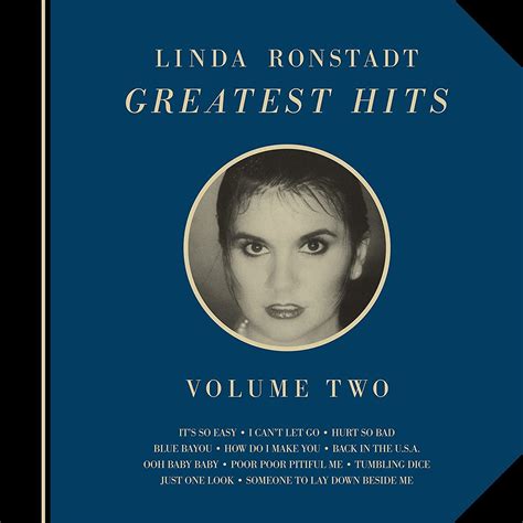 Linda Ronstadt Greatest Hits Volume 2 2022 Remaster Vinyl Pop Music