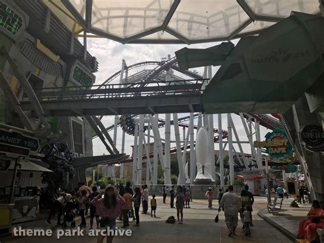 Sci Fi City At Universal Studios Singapore Theme Park Archive
