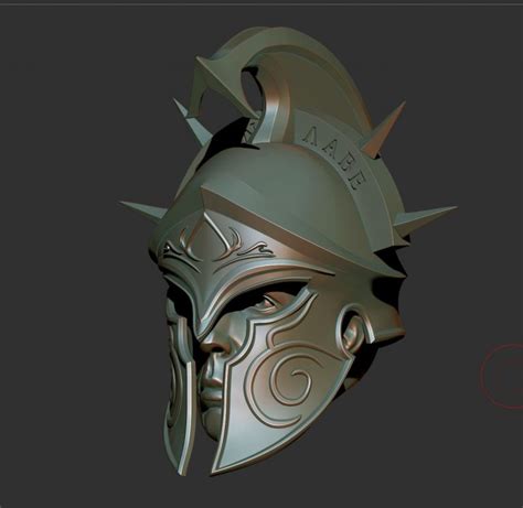 Assassins Creed Odyssey Helmet 3d Print File Hokuprops