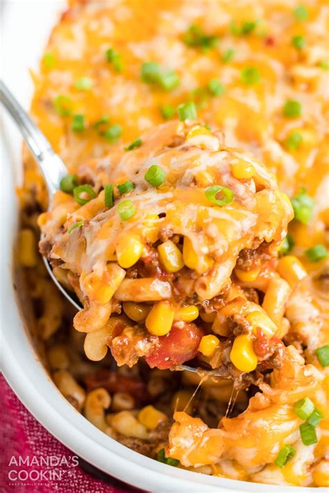 It results from a lack of, or insufficiency of, the hormone insulin which is produced by the pancreas. Ground Beef Casserole Recipe - Amanda's Cookin' - Ground Beef