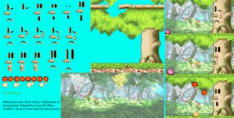 Game Boy Advance Kirby Nightmare In Dream Land Whispy Woods The