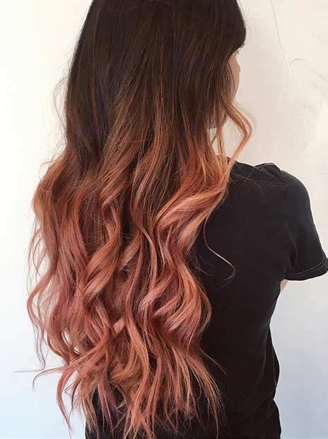 23 Trendy Rose Gold Hair Color Ideas Page 2 Of 2 Stayglam