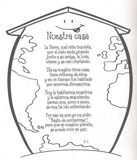 Poema Para Escolares Sobre El Planeta Tierra Planeta Tierra Para