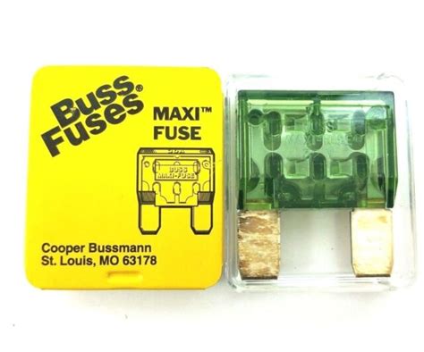 Bussman 30 Amp Maxi Fuse Box Of 20 Original Auto Marine Applications