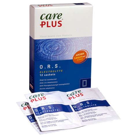 Severe dehydration or should be no significant dehydration corrected by intravenous fluids need to be changed. Care Plus Oral Rehydration Salt - Nahrungsergänzung online ...
