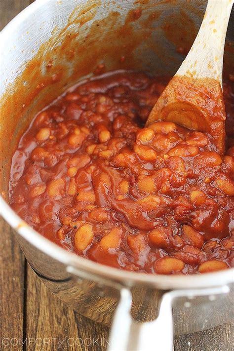 Easy Maple Bourbon Bbq Baked Beans These Sweet Smoky 30 Minute Baked