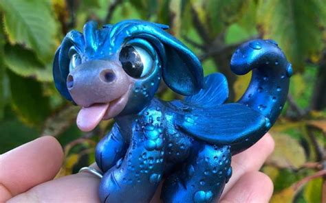 Art And Collectibles Sculpture Figurines Dragon Sculpture Polymer Clay