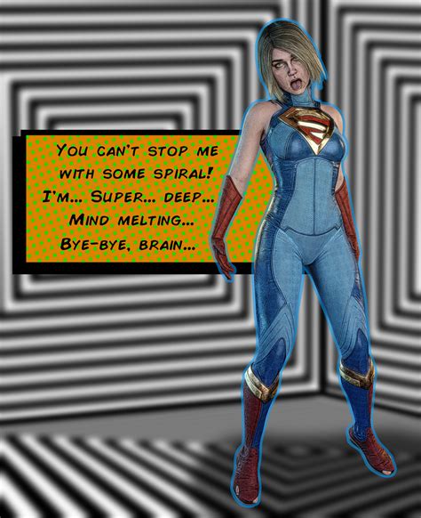 Supergirl Vs The Hypno Room By Saltygauntlet On Deviantart