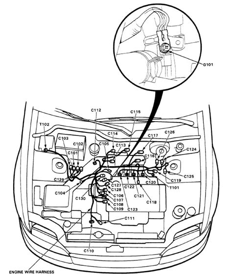 Honda Accord 1998 Car Transmission Diagram