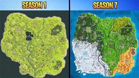Here are all the locations where you can find rifts/portals in the new season 5 map in fortnite. Fortnite Map From Season 1 to Season 7 - YouTube