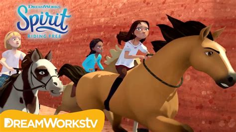 Lucky And Spirit To The Rescue Spirit Riding Free Netflix Youtube