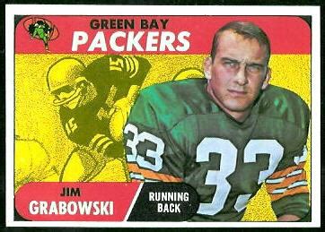The belarusian and ukrainian variants are generally transcribed beginning with an 'h' but. Jim Grabowski rookie card - 1968 Topps #183 - Vintage ...