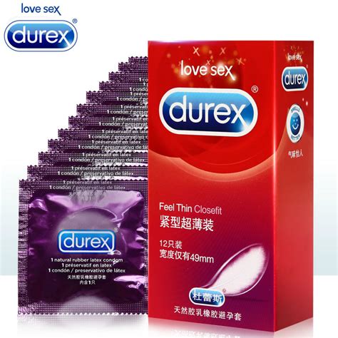 Durex Condoms Ultra Thin Small Condoms For Men 12 Pcs Feel Thin