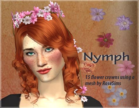Sims 4 Cc Wedding Flower Crown Best Flower Site