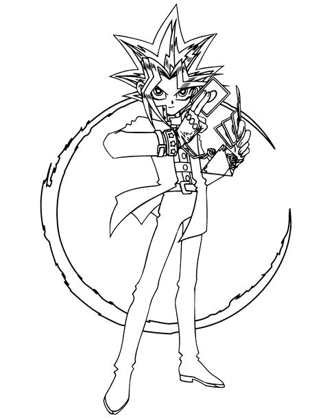 Coloring Page Yu Gi Oh Coloring Pages 56 Yu Gi Oh Atem Coloring Pictures Printable Coloring