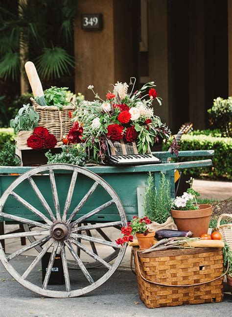 From authentic to rustic to elegant to family style all italian dinner nights are embraced. I love the cart. I have picnic baskets like those in the ...