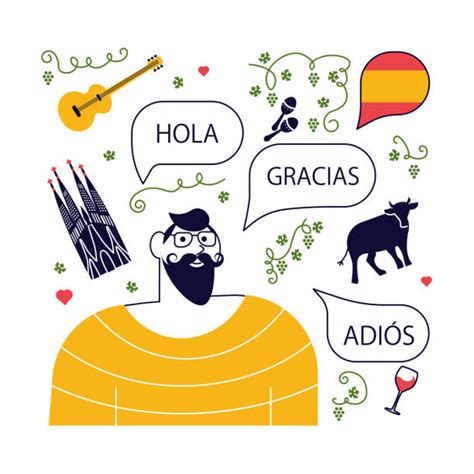 Gráficos Vectoriales De Aprender Español Istock