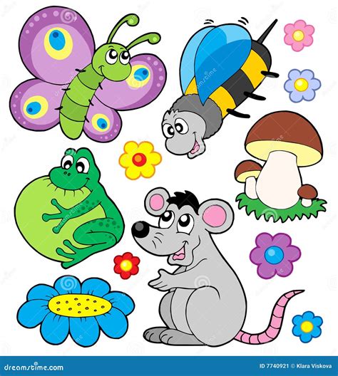 Small Animals Collection 3 Stock Vector Illustration Of Isolated 7740921
