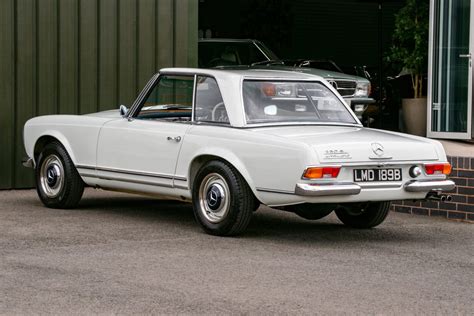 1964 Mercedes Benz 230sl Pagoda W113 2141 Papyrus White With Dark