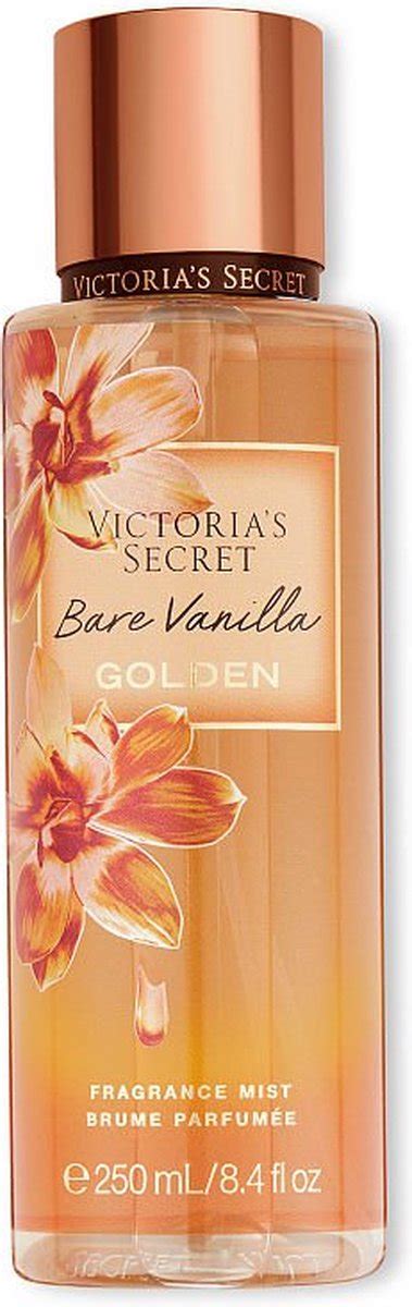Victorias Secret Bare Vanilla Golden Fragrance Mist 250 Ml