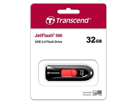 Transcend Jetflash 590 32gb Usb 20 Flash Drive