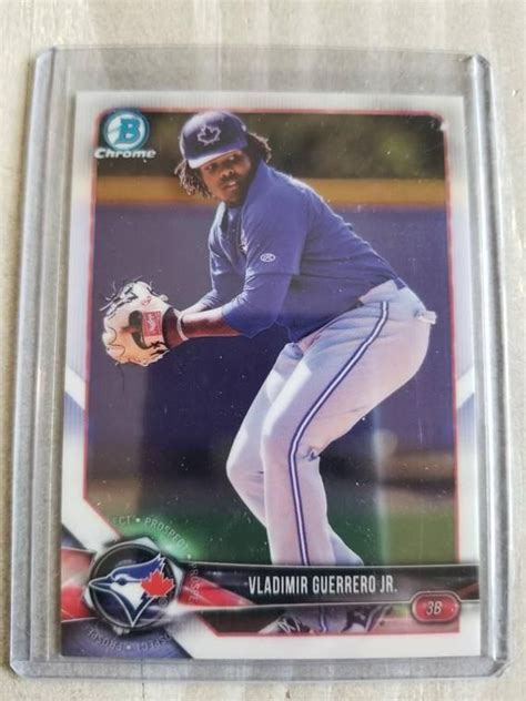 We did not find results for: Vladimir Guerrero Jr Bowman Chrome Prospect Rookie Card ...