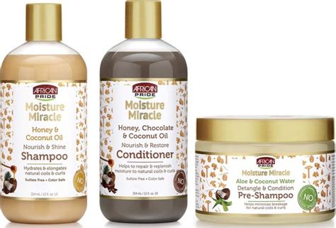 African Pride Moisture Miracle Care Set Bol