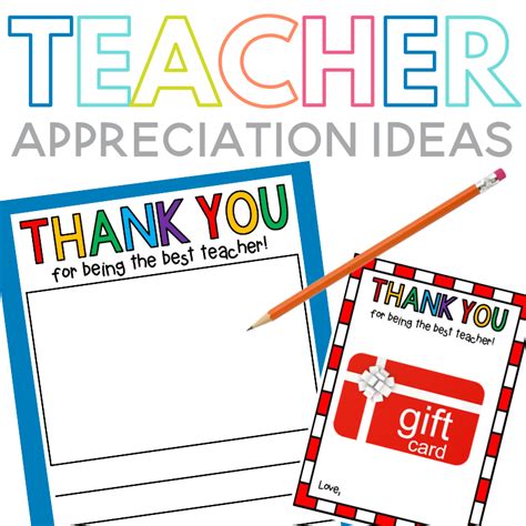 Teacher Appreciation Letter Ideas And Ts To Say Thank You Sarah