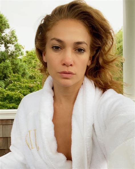 Jennifer Lopez Shares A Glowing Morning Face Selfie