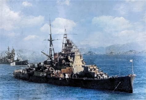 Heavy Cruiser Imperial Japanese Navy Naval History Takao Bismarck