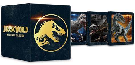 Jurassic World The Ultimate Collection Coffret Steelbook Us