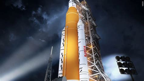 Watch Nasa Roll Mega Artemis I Moon Rocket Out To The Launchpad Kesq