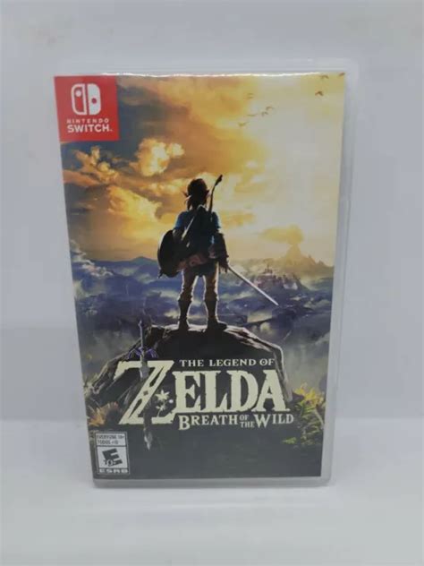 The Legend Of Zelda Breath Of The Wild Nintendo Switch Replacement Case